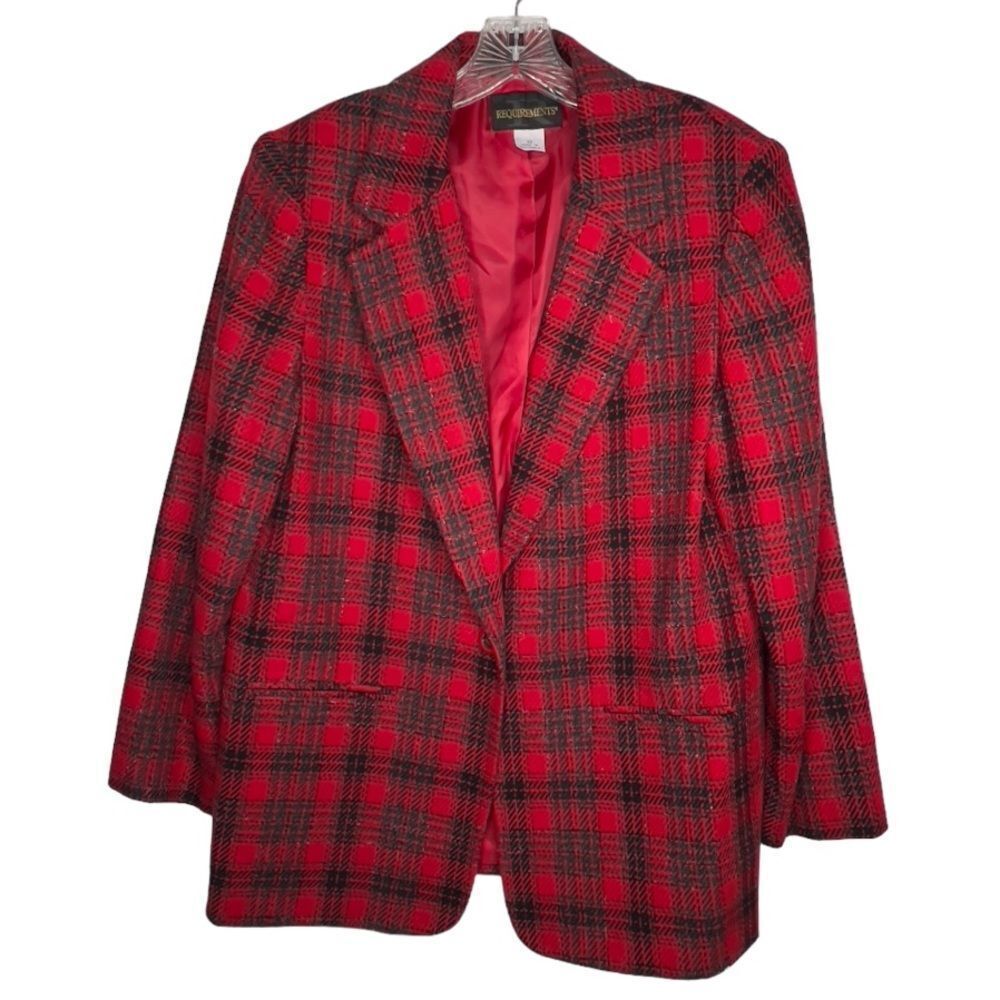 Requirements Wool Blend Blazer‎